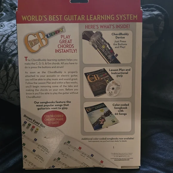 CB Hord guitar learning system NEW IN BOX never opened - Picture 4 of 7